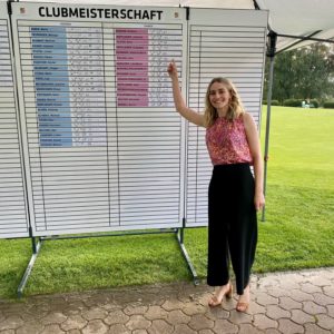 GC Linz - St. Florian Clubmeisterin 2021 Cristina Gugler